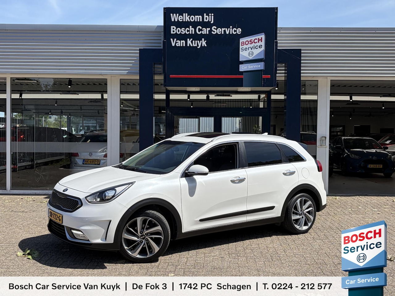 Kia Niro - 1.6 GDi Hybrid Edition / Automaat / NL-Auto / Schuif-Kanteldak / Stuur-/Stoelverwarming / - AutoWereld.nl