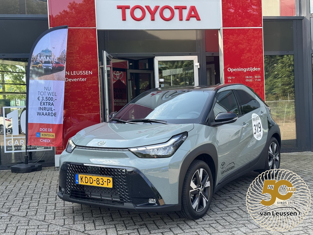 Toyota Aygo X - Hybrid 115 pulse PARKEERSENS. VOOR+ACHTER APPLE/ANDROID CARPLAY CRUISECONTROL - AutoWereld.nl