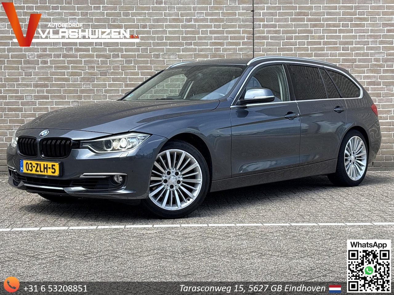 BMW 3-serie Touring - 328i High Executive Automaat | Leder | Cruise | Climate | Navi | - AutoWereld.nl
