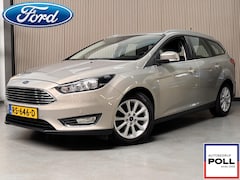 Ford Focus Wagon - 125pk Titanium Navi Trekhaak Half Leer Winter Parking pack Dealeronderhouden