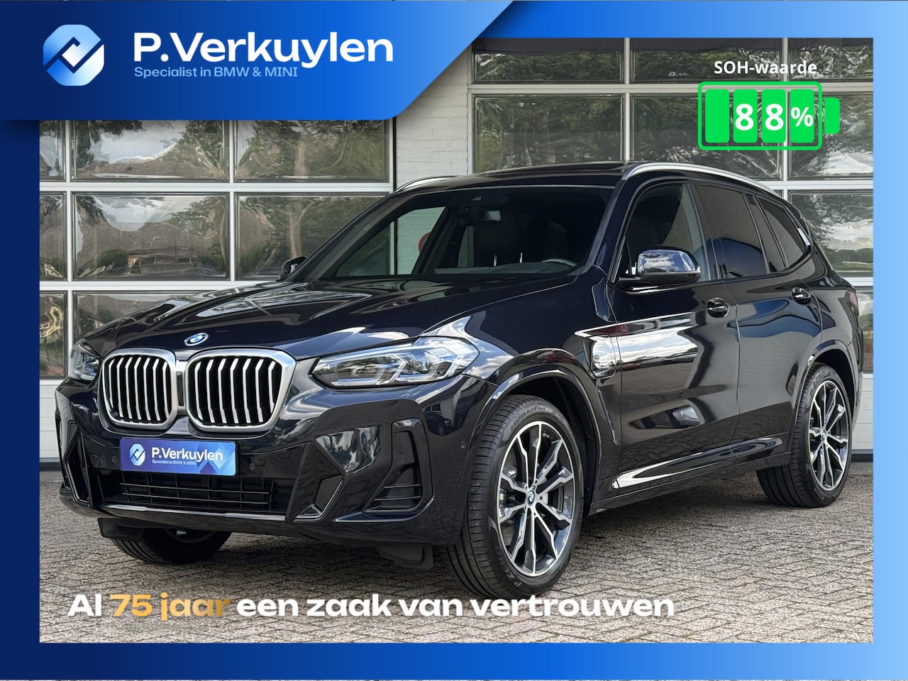 BMW X3 - xDrive30e M SPORT | PANORAMA | TREKHAAK | LASER | HEAD UP | - AutoWereld.nl