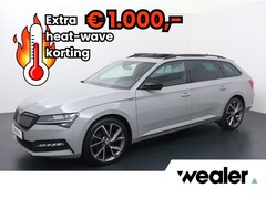 Skoda Superb Combi - 1.4 TSI iV Sportline Business | 218 PK | SoH 94% | Panoramadak | Matrix LED koplampen | 19