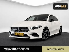 Mercedes-Benz A-klasse - 180 Business Solution AMG|PANO|SFEER|CAMERA|NL AUTO|MEMORY|DEALER ONDERHOUDEN