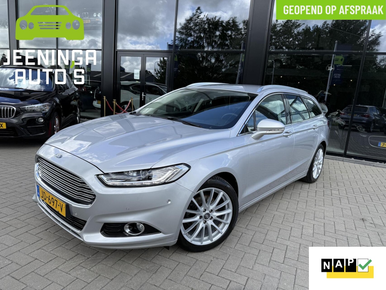 Ford Mondeo Wagon - 1.5 Titanium|Navi|Clima|PDC|VoorraamVerwarming|NAP - AutoWereld.nl