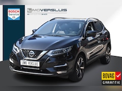 Nissan Qashqai - 1.3 DIG-T Tekna Automaat | Panorama | Half-leder | BSM | ACC | Rondomzicht Camera | 12 mnd