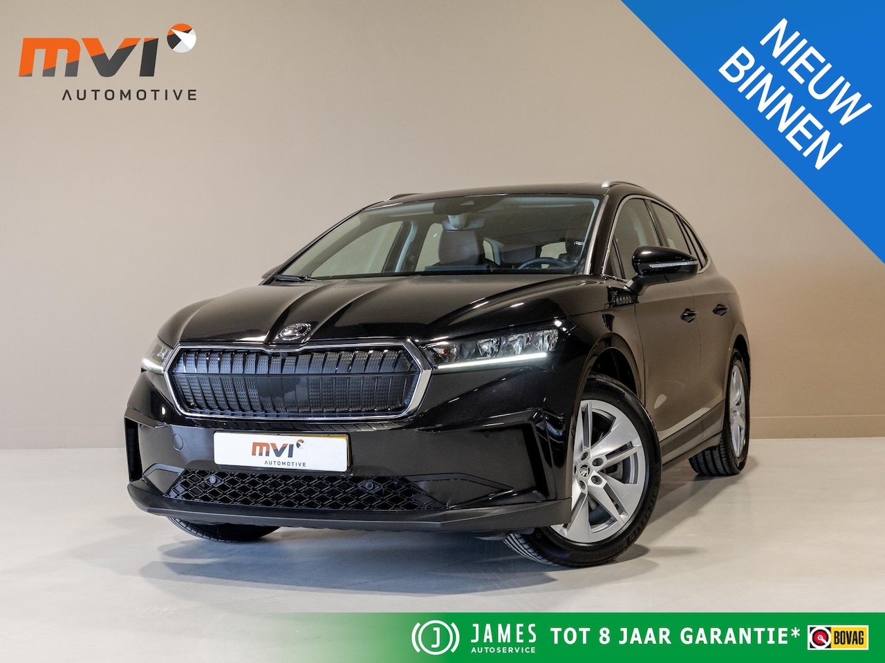 Skoda Enyaq iV - 80 204pk / Trekhaak / Dodehoekdetectie / Panorama dak / Adaptieve cruise control / Achteru - AutoWereld.nl