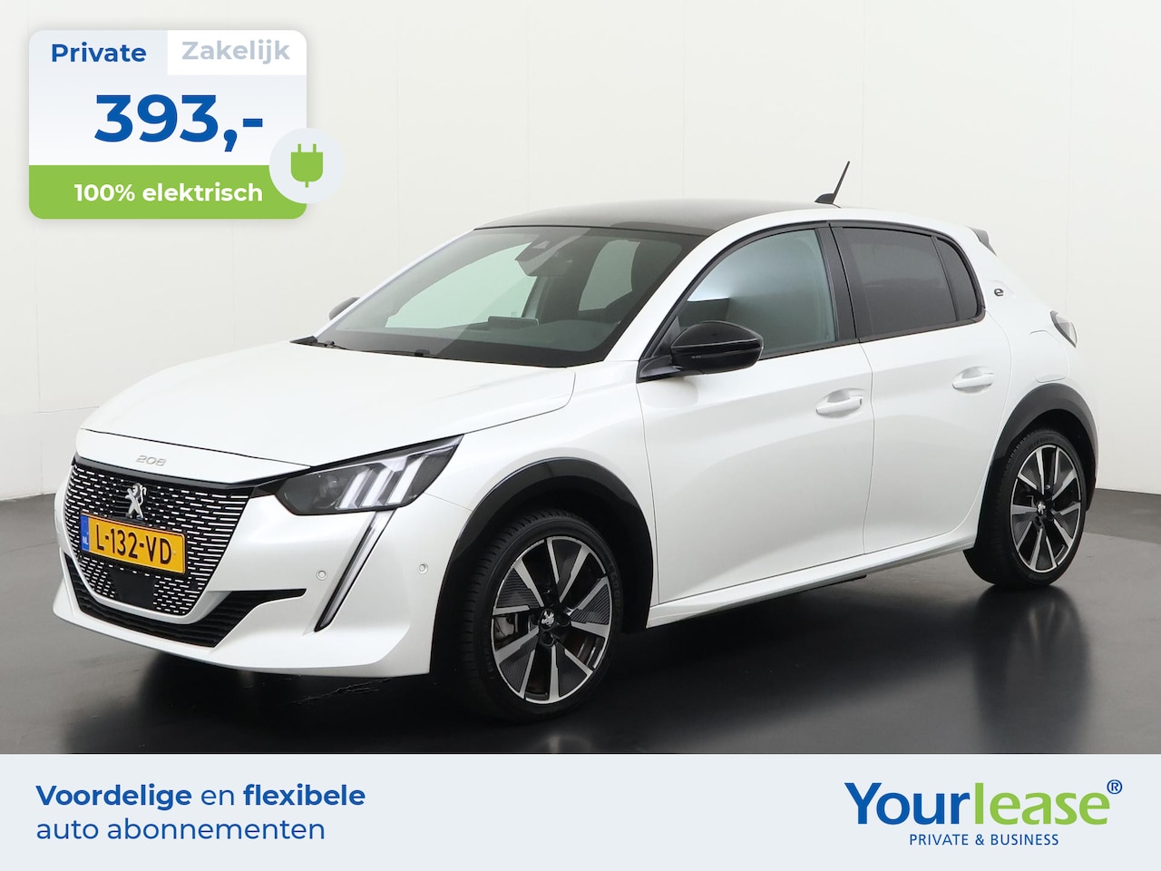Peugeot e-208 - EV GT Pack 50 kWh | All-in 393,- Private Lease | Direct uit voorraad - AutoWereld.nl