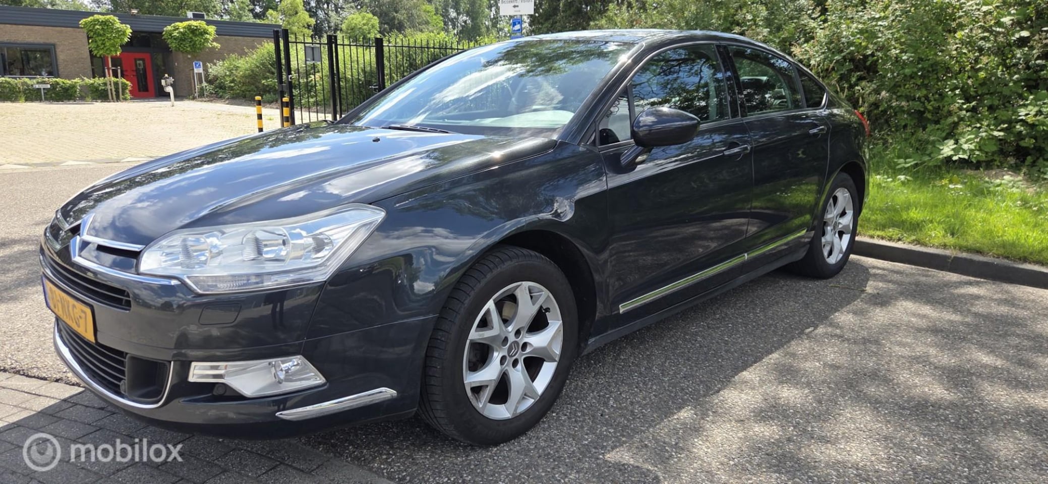 Citroën C5 - 1.6 THP 156pk/6bak/leder stof/navi/trekh/pdc v+a. - AutoWereld.nl