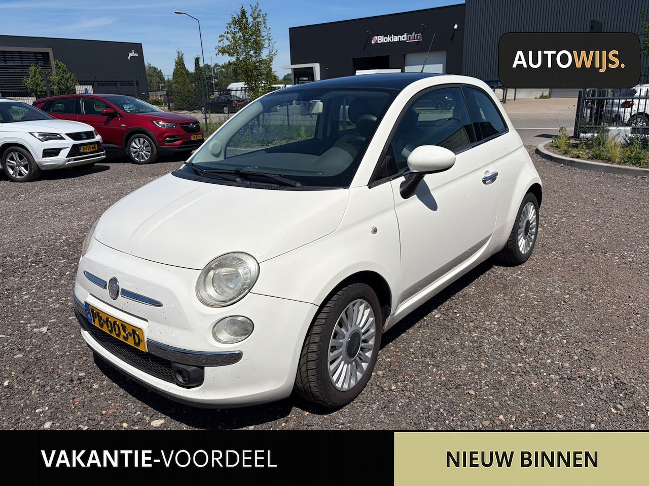 Fiat 500 - 1.2 Naked|GOED ONDERHOUDEN|AIRCO|APK 7-2027| - AutoWereld.nl