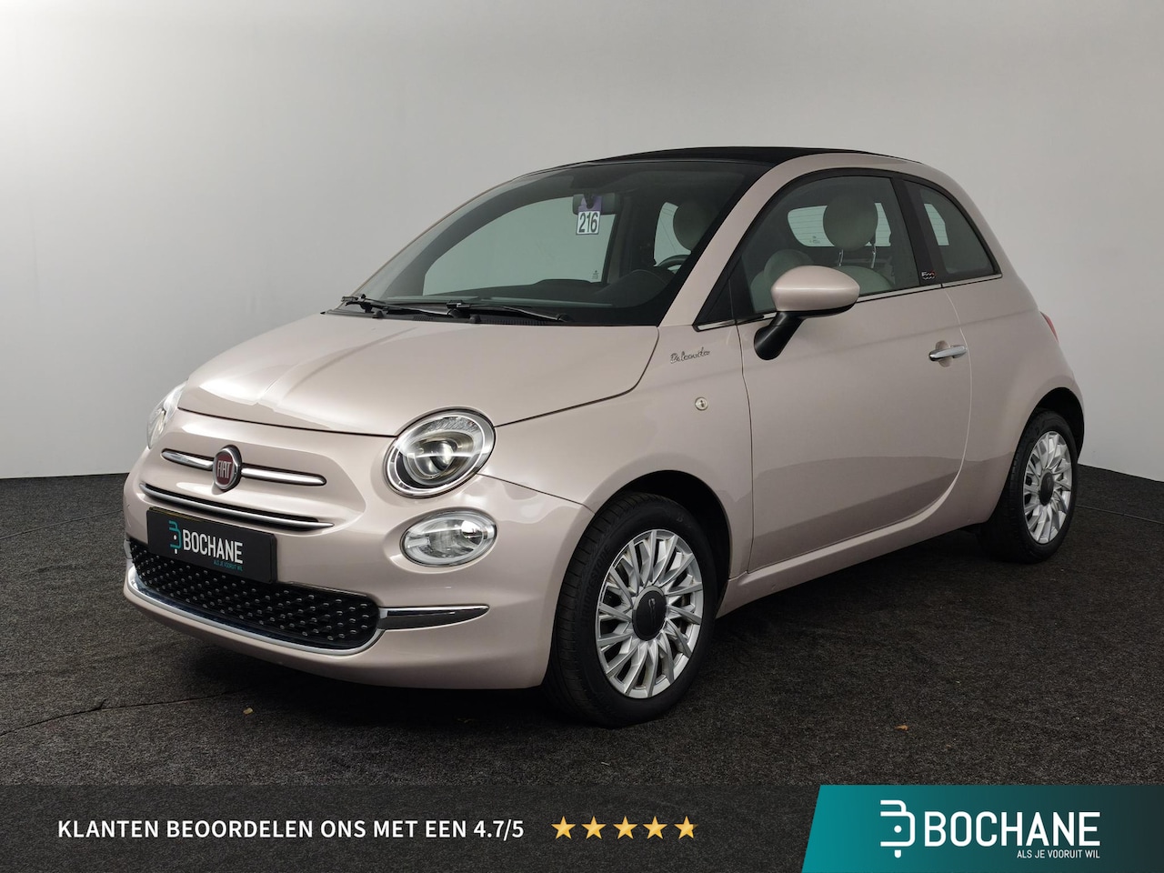 Fiat 500 C - 1.0 Hybrid Dolcevita | Apple CarPlay / Android Auto | Parkeersensoren | Cruise Control | D - AutoWereld.nl