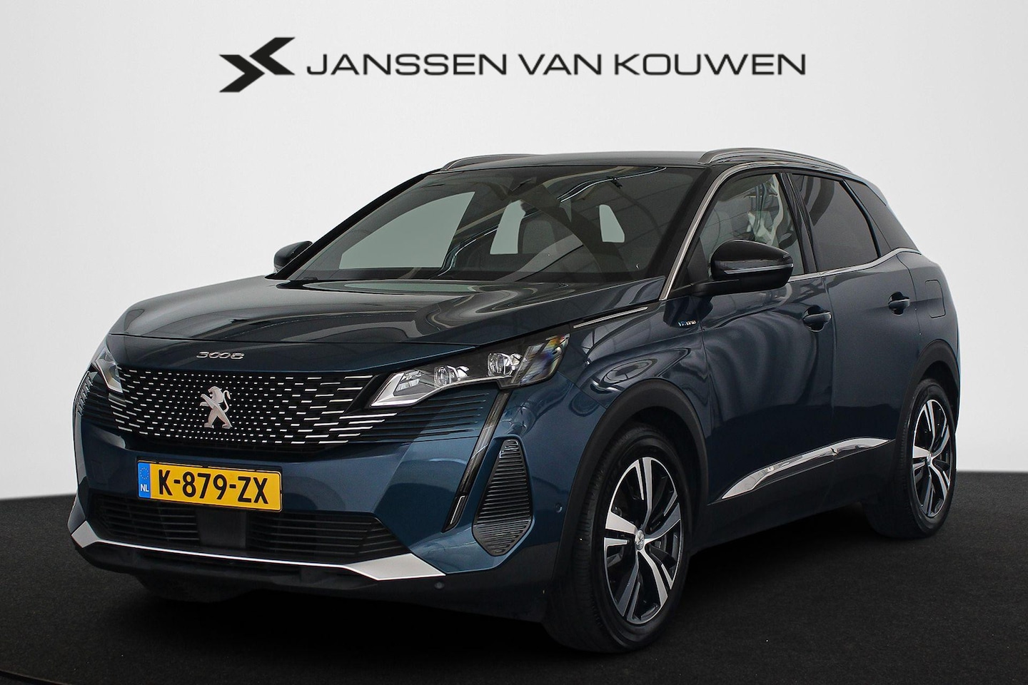 Peugeot 3008 - 1.6 HYbrid 225 GT 1e Eigenaar Trekhaak Stoelverwarming FOCAL - AutoWereld.nl