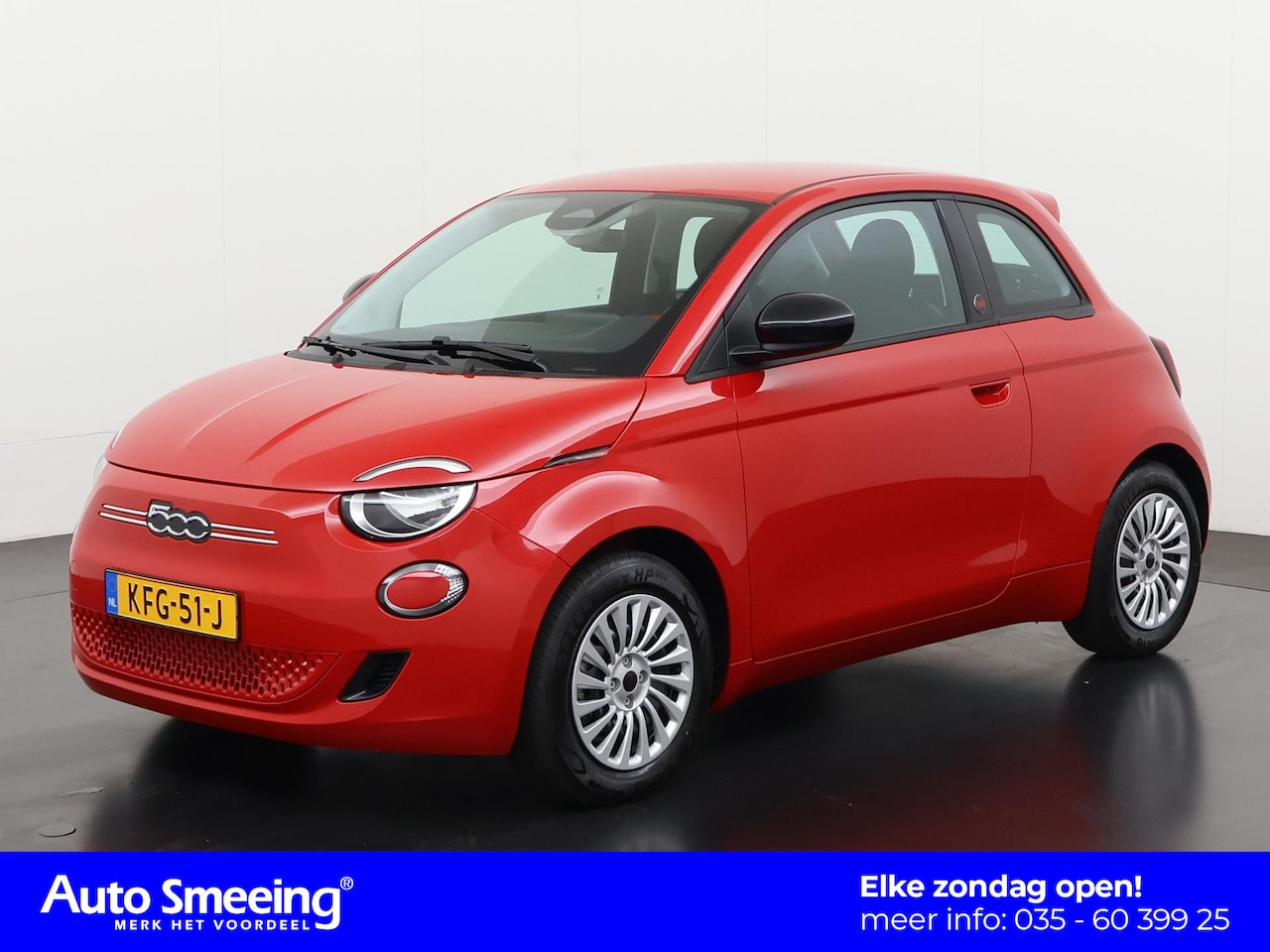 Fiat 500 - RED 42 kWh | Camera | Digital Cockpit | Blind Spot | Navigatie | Zondag Open! - AutoWereld.nl