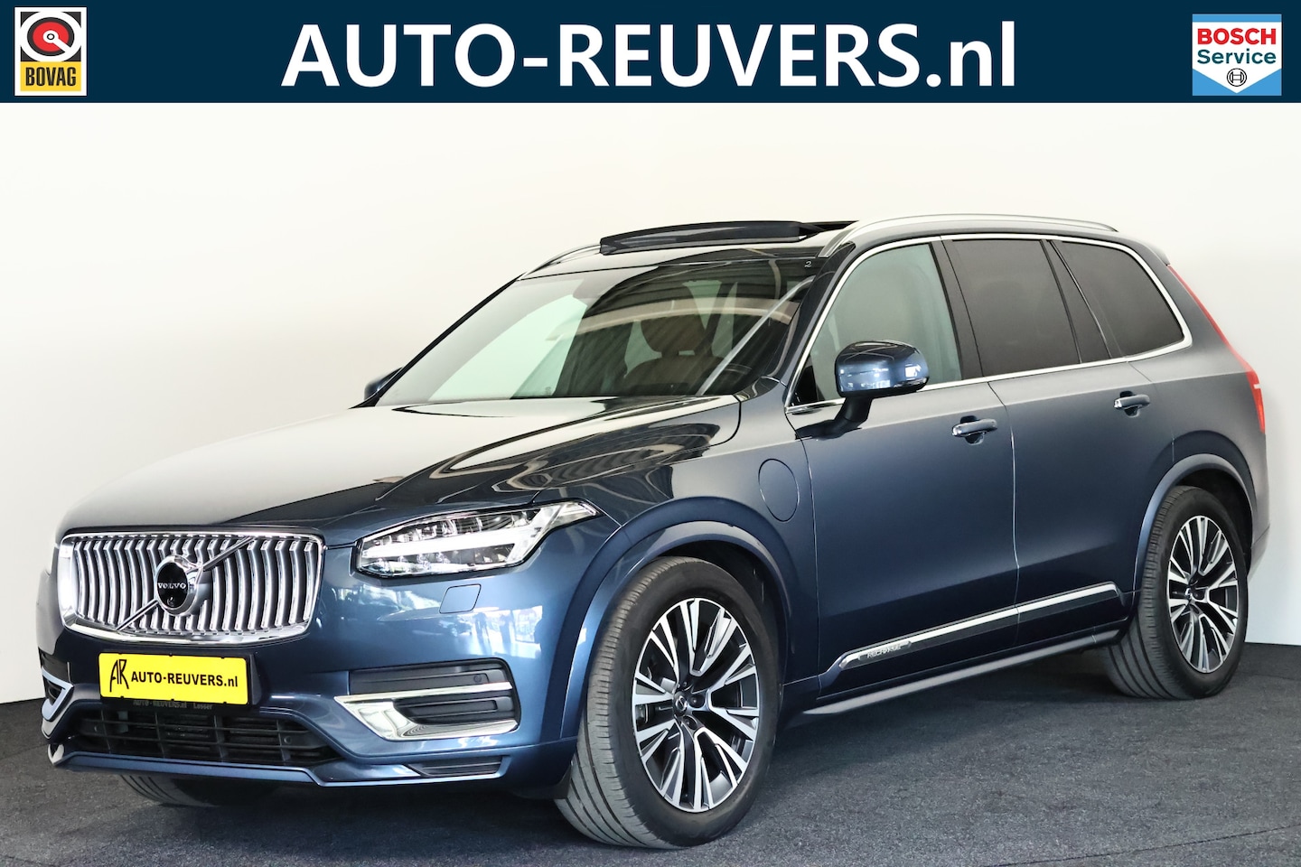 Volvo XC90 - 2.0 T8 Recharge AWD Inscription Panorama / Opendak / HUD / 7 Pers / Pilot Assist / Luchtve - AutoWereld.nl