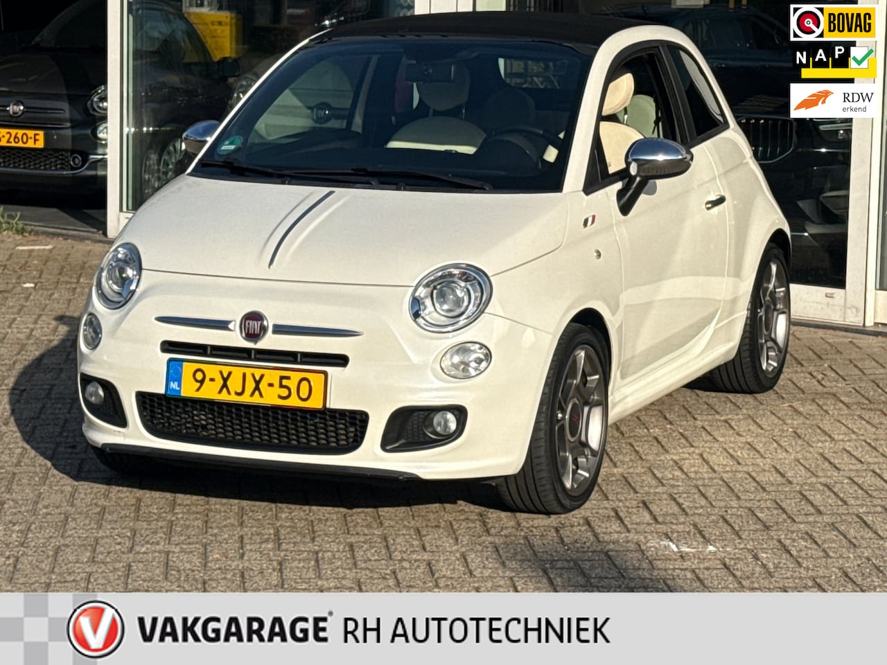 Fiat 500 C - 0.9 TwinAir Turbo 500S Savali tuned, Org Nl, NAP - AutoWereld.nl
