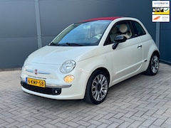 Fiat 500 - 0.9 TwinAir Lounge Cabrio / Leer / Nap