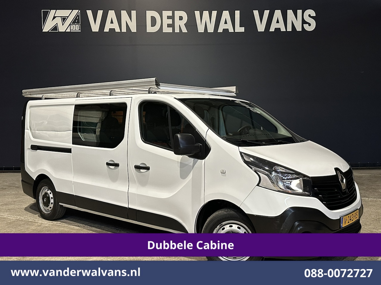 Renault Trafic - 1.6 dCi L2H1 Dubbele Cabine Euro6 Airco | 6-Zits | Cruisecontrol | Imperiaal Trekhaak, Par - AutoWereld.nl