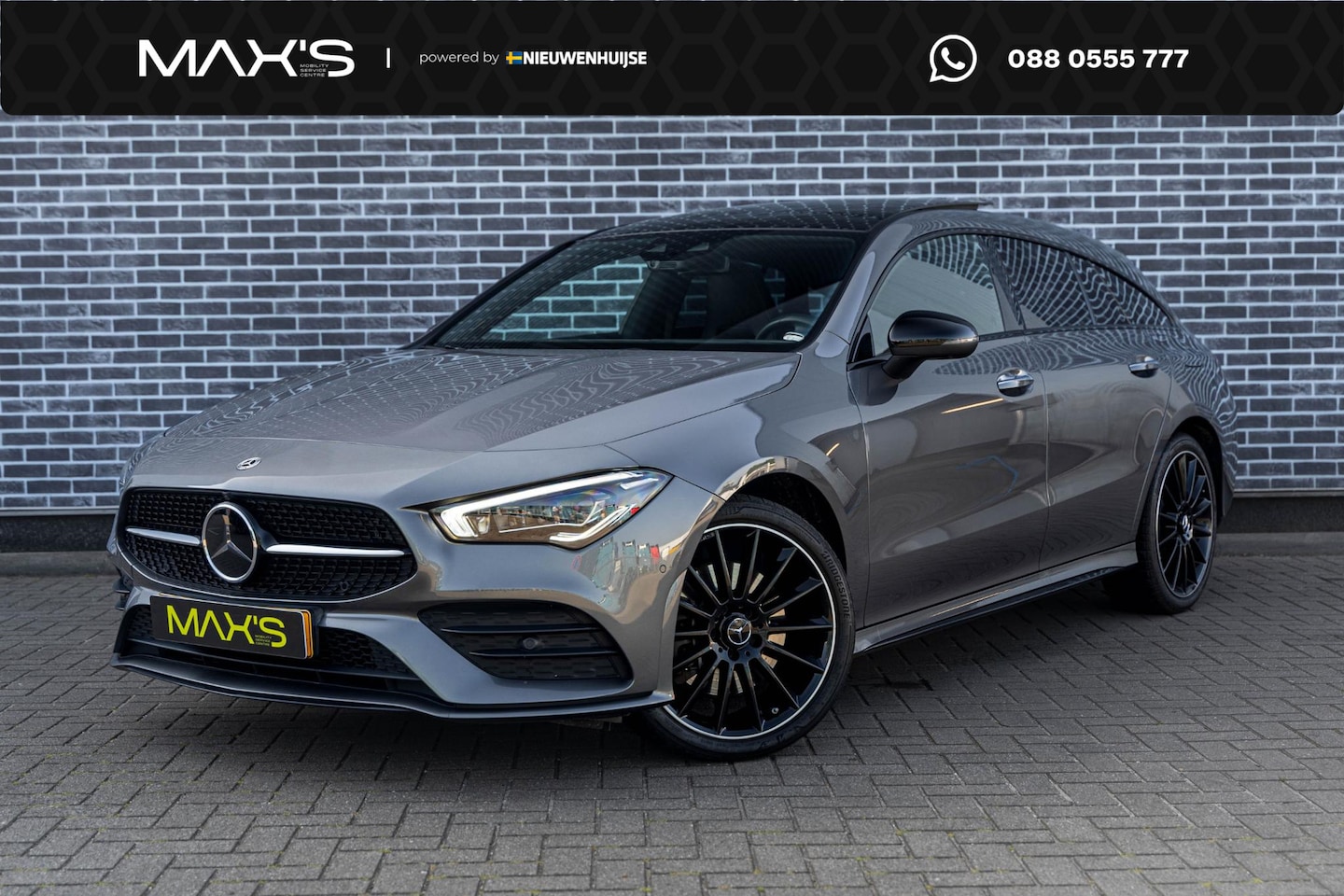 Mercedes-Benz CLA-klasse Shooting Brake - 250 e Premium Plus | AMG | Adaptieve Cruise Control | Multibeam | Trekhaak | Head-up displ - AutoWereld.nl