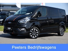 Ford Transit Custom - 310 2.0 TDCI L1H1 Sport DC Camera, Cruise, Carplay, 170pk, LED, 2 x Schuifdeur, Trekhaak,