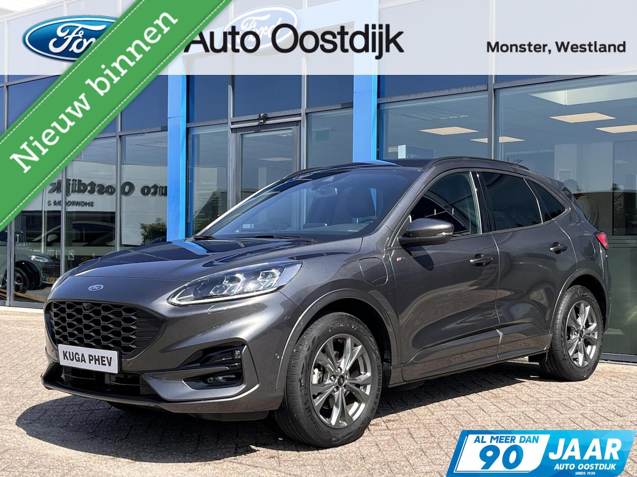 Ford Kuga - 2.5 PHEV ST-Line X 225PK Adaptieve Cruise Stoel/Voorruitverwarming Camera B&O Climate Blin - AutoWereld.nl