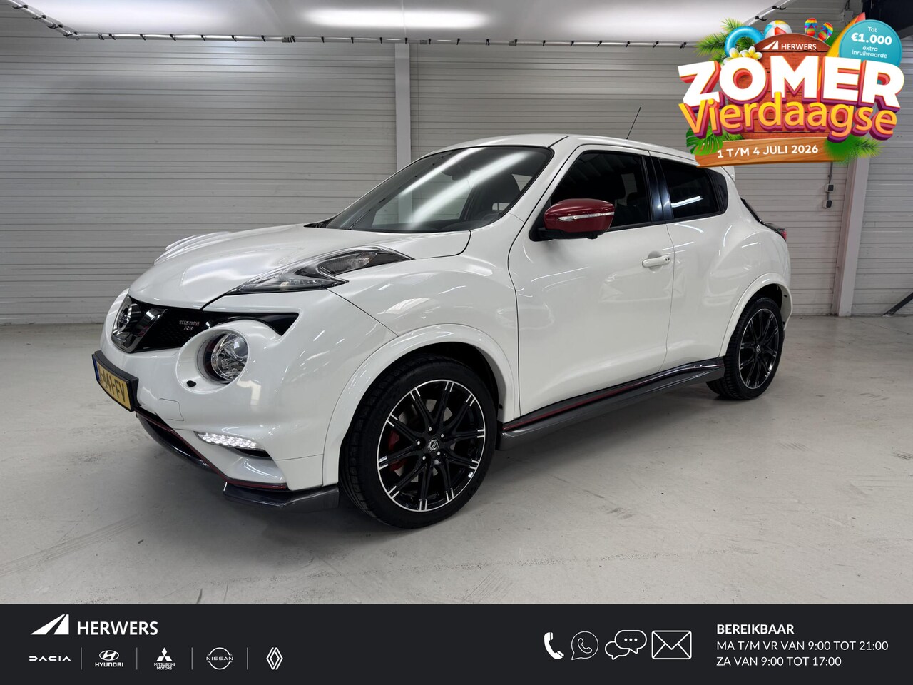 Nissan Juke - 1.6 DIG-T All Mode Nismo RS / Alcantara Bekleding / Netjes Onderhouden / Stoelverwarming / - AutoWereld.nl