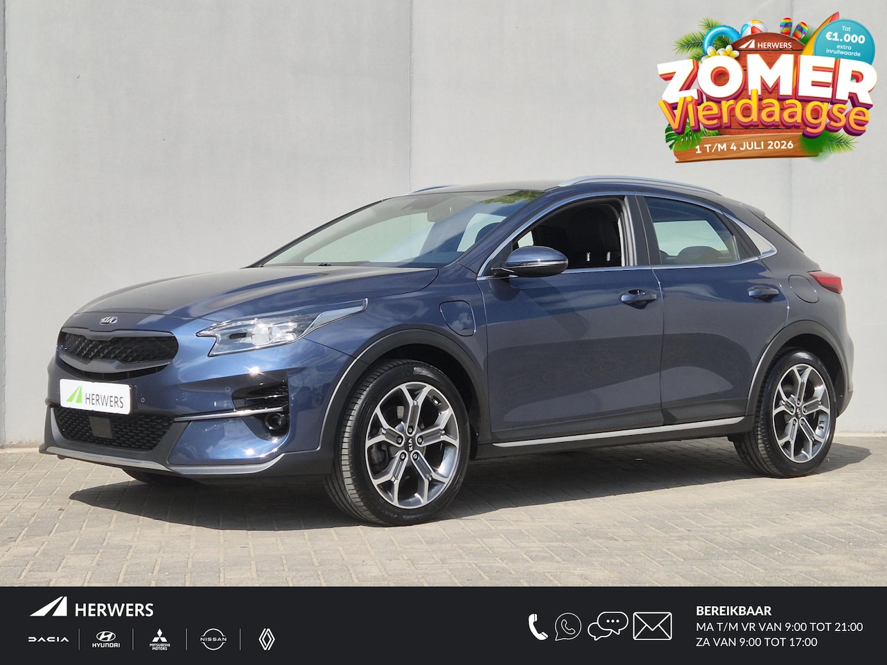 Kia XCeed - 1.6 GDi PHEV DynamicPlusLine / Fabrieksgarantie tot 09-2028 / Dealer onderhouden / Trekgew - AutoWereld.nl