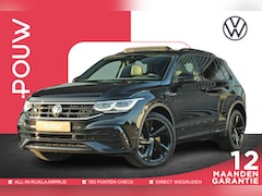 Volkswagen Tiguan - 2.0 TSI 190pk DSG 4Motion R-Line Black | Trekgewicht 2.500KG | Leder | Panoramadak