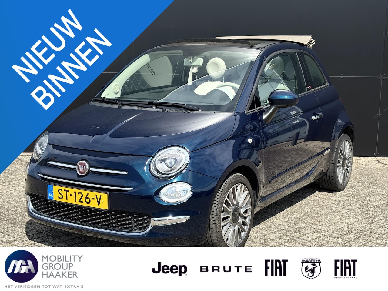 Fiat 500 C - 0.9 TwinAir Turbo Lounge | Dealeronderhouden | Airco | Cruise control - AutoWereld.nl