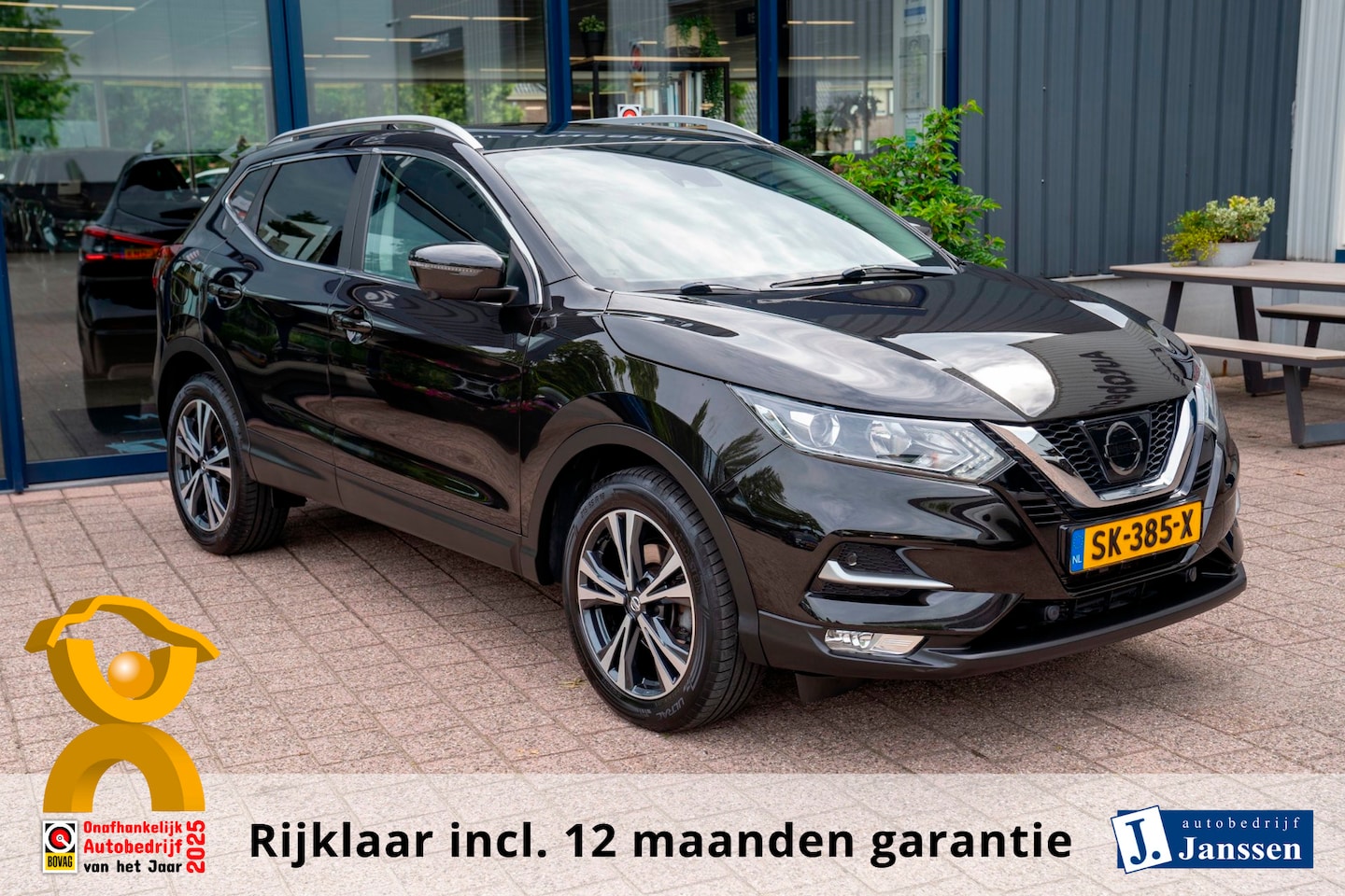 Nissan Qashqai - 1.2 N-Connecta|Prijs rijklaar incl. 12 mnd garantie| Automaat Panodak Trekhaak 360 Camera - AutoWereld.nl
