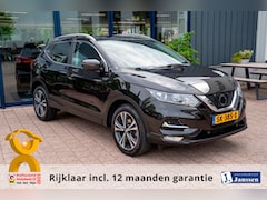 Nissan Qashqai - 1.2 N-Connecta|Prijs rijklaar incl. 12 mnd garantie| Automaat Panodak Trekhaak 360 Camera