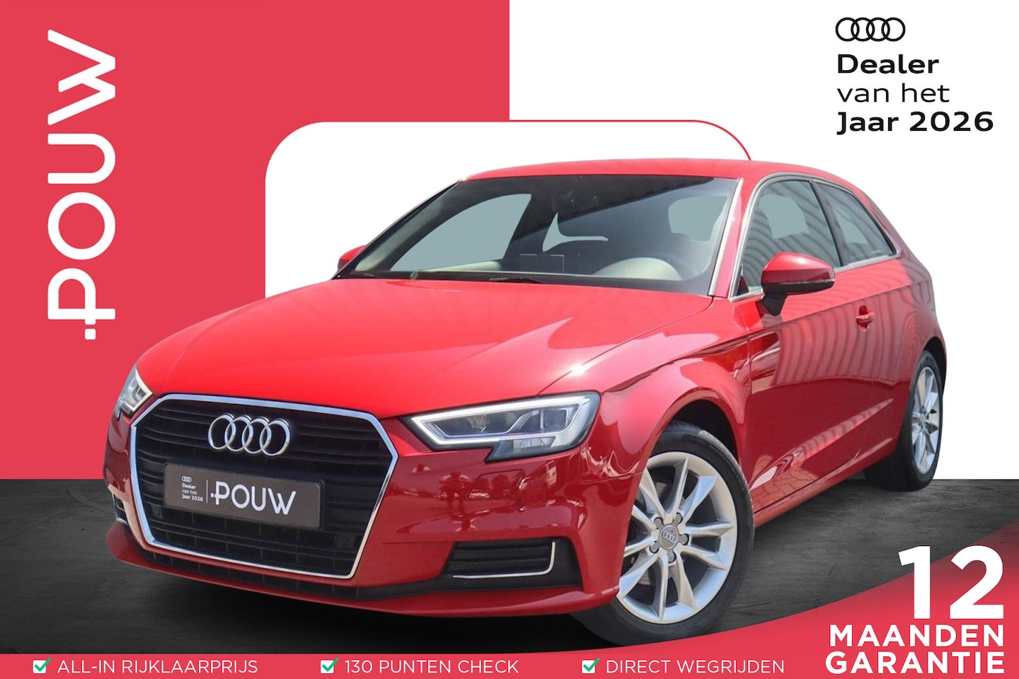 Audi A3 Sportback - 1.4 TFSI 150pk CoD Design Pro Line Plus | Bang & Olufsen Audio | Navigatie | 17" Velgen - AutoWereld.nl