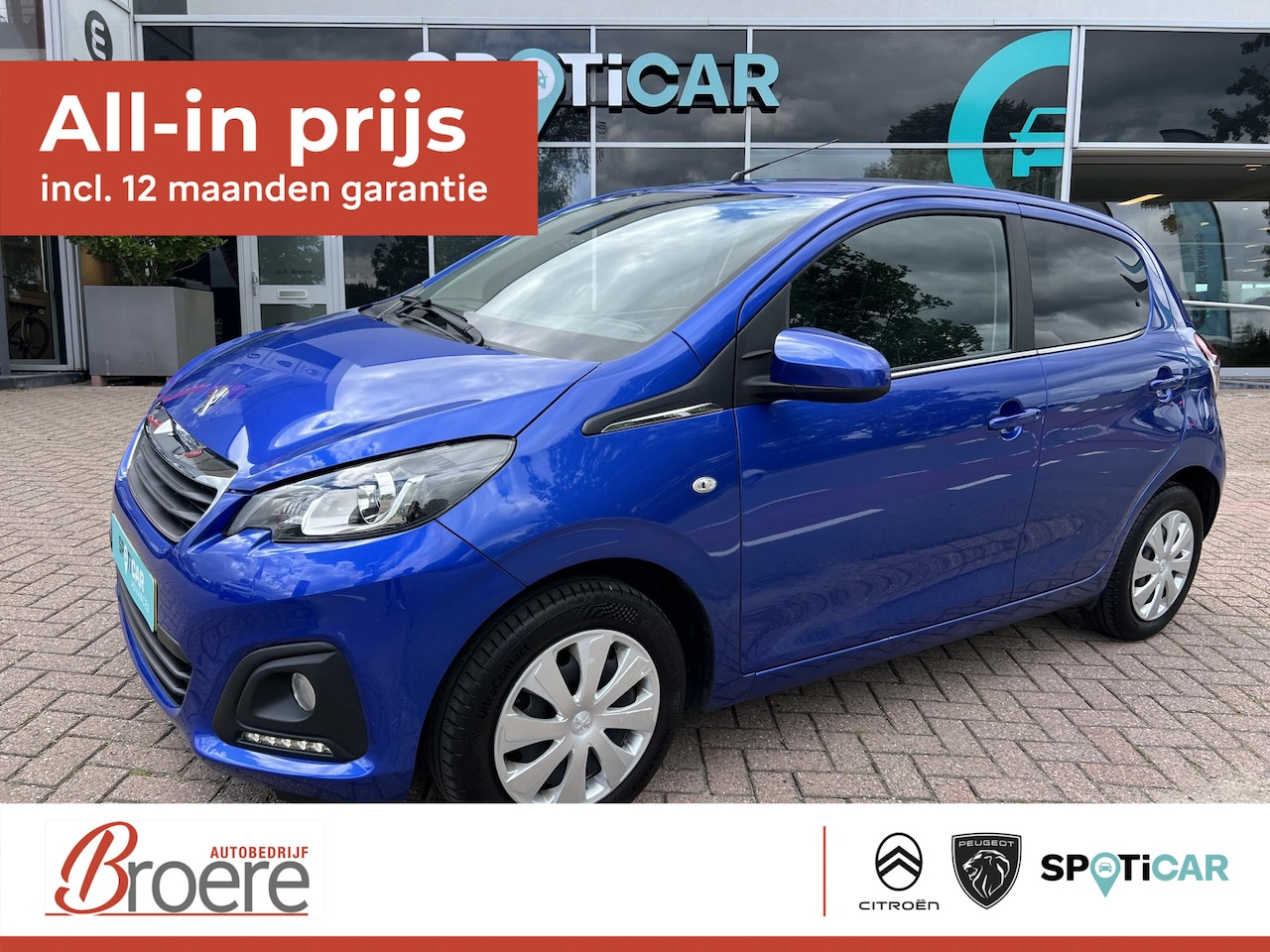Peugeot 108 - 1.0 e-VTi 72 pk Active 5 deurs Airconditioning, Bluetooth - AutoWereld.nl