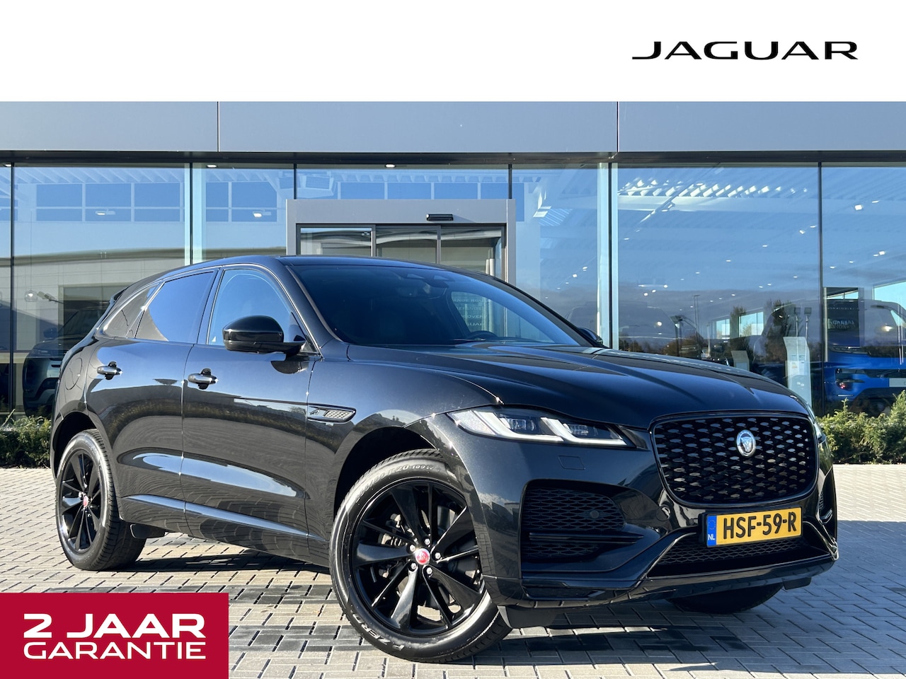 Jaguar F-Pace - P400e 404pk AWD Black Edition | Panoramisch schuifdak | Adaptive Cruise | Stoelverwarming - AutoWereld.nl