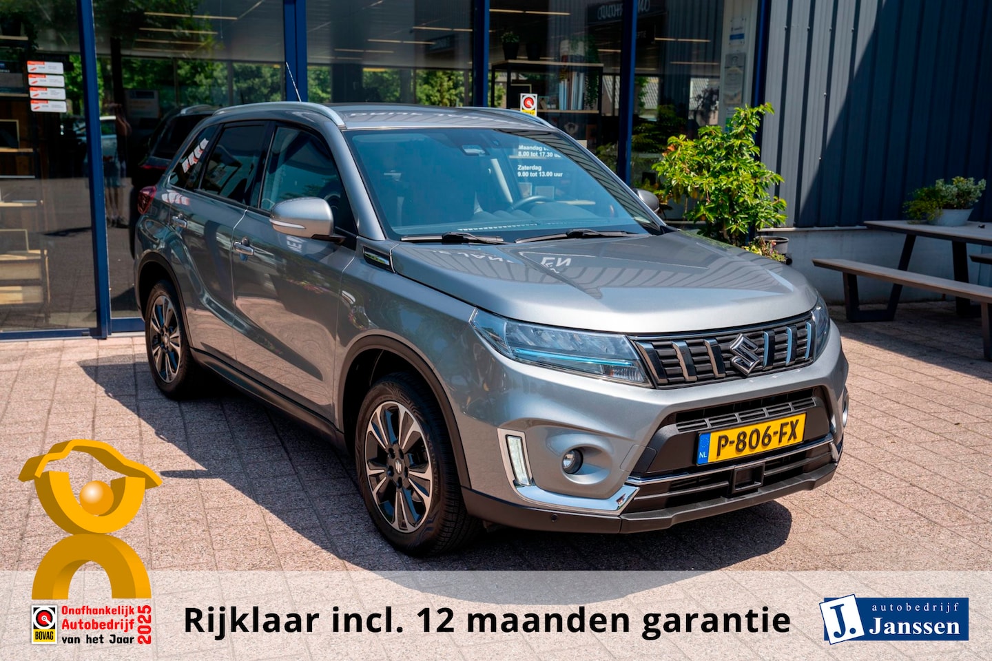Suzuki Vitara - 1.4 Boosterjet Select Smart Hybrid|Prijs rijklaar incl 12 mnd garantie|Trekhaak Camera Sto - AutoWereld.nl