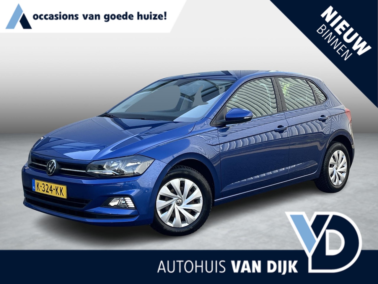 Volkswagen Polo - 1.0 TSI Comfortline Business | NL Auto/1e Eig./Navi/Camera/Clima/Adapt.Cruise/Apple CarPla - AutoWereld.nl