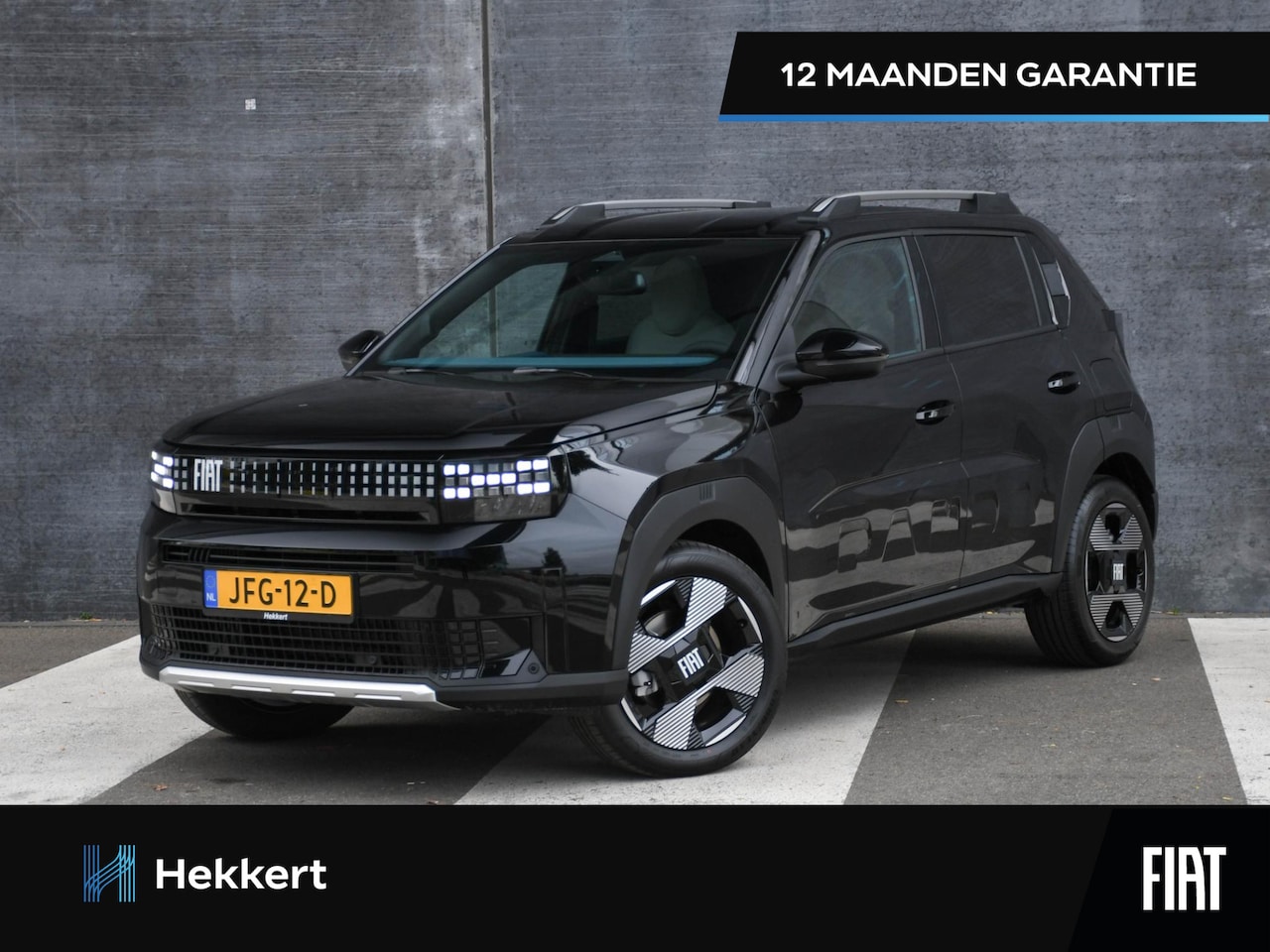 Fiat Grande Panda - La Prima 1.2 Hybrid 110pk Automaat CRUISE | CLIMA | STOEL/STUURVERWARMING | 17''LM - AutoWereld.nl