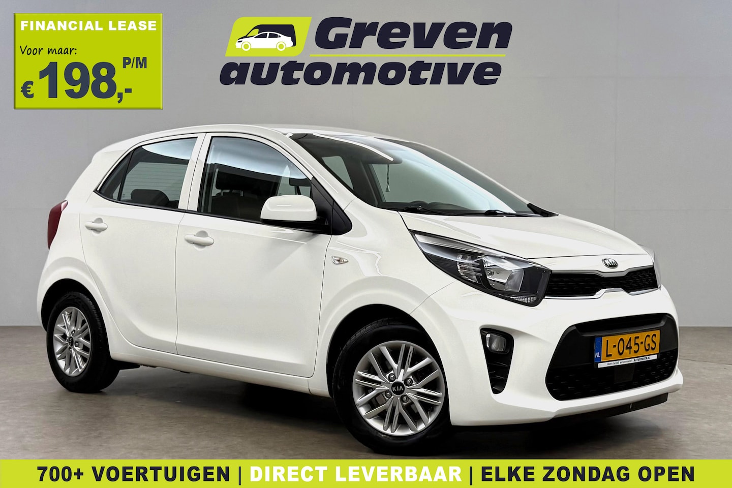 Kia Picanto - 1.0 DPi DynamicLine | Airco | Camera | Cruise | Carplay | NAP | 1e Eigenaar - AutoWereld.nl