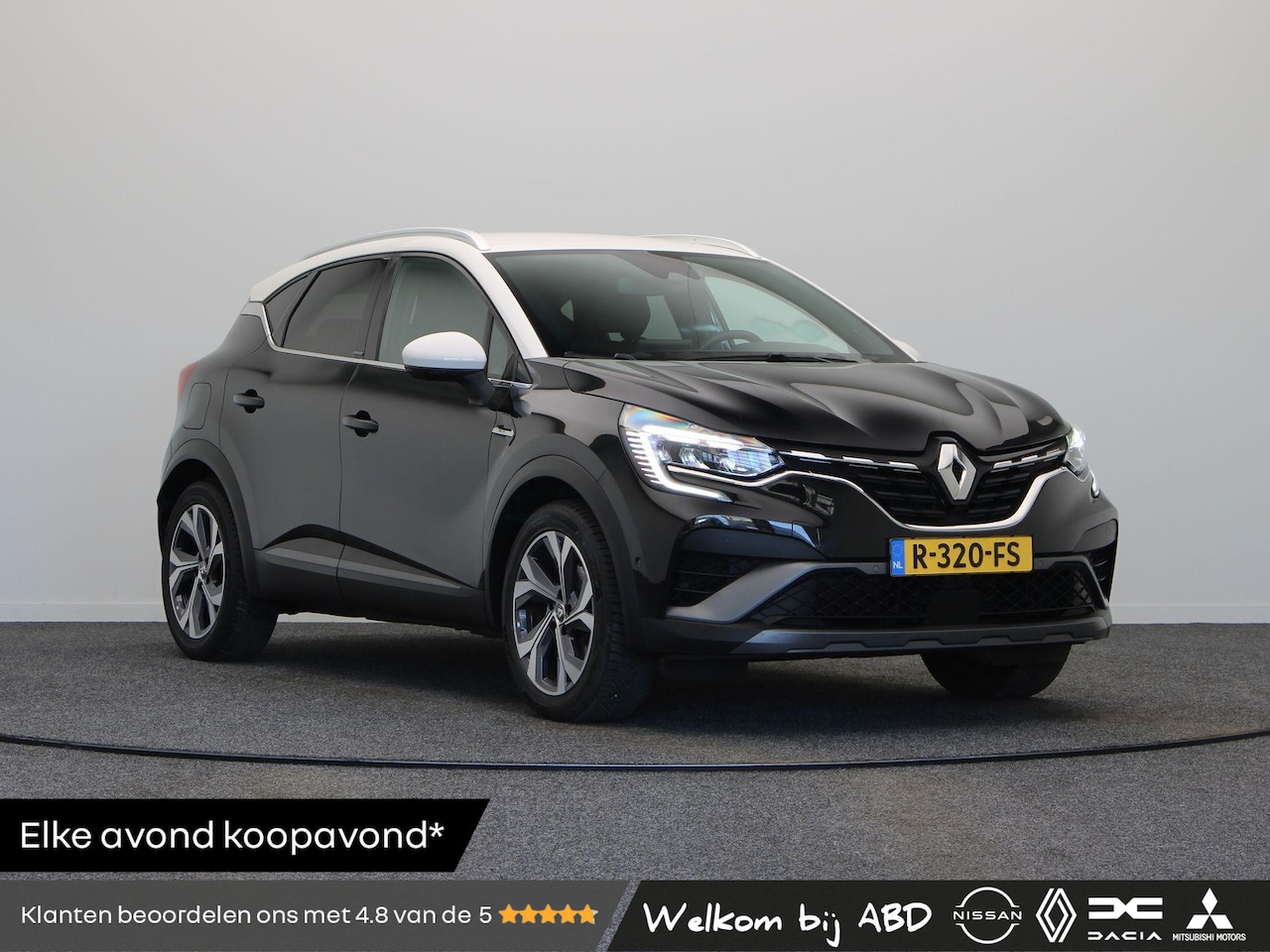 Renault Captur - 1.6 E-Tech Plug-in Hybrid 160 R.S. Line | Trekhaak | Rondomzicht camera | Climate control - AutoWereld.nl