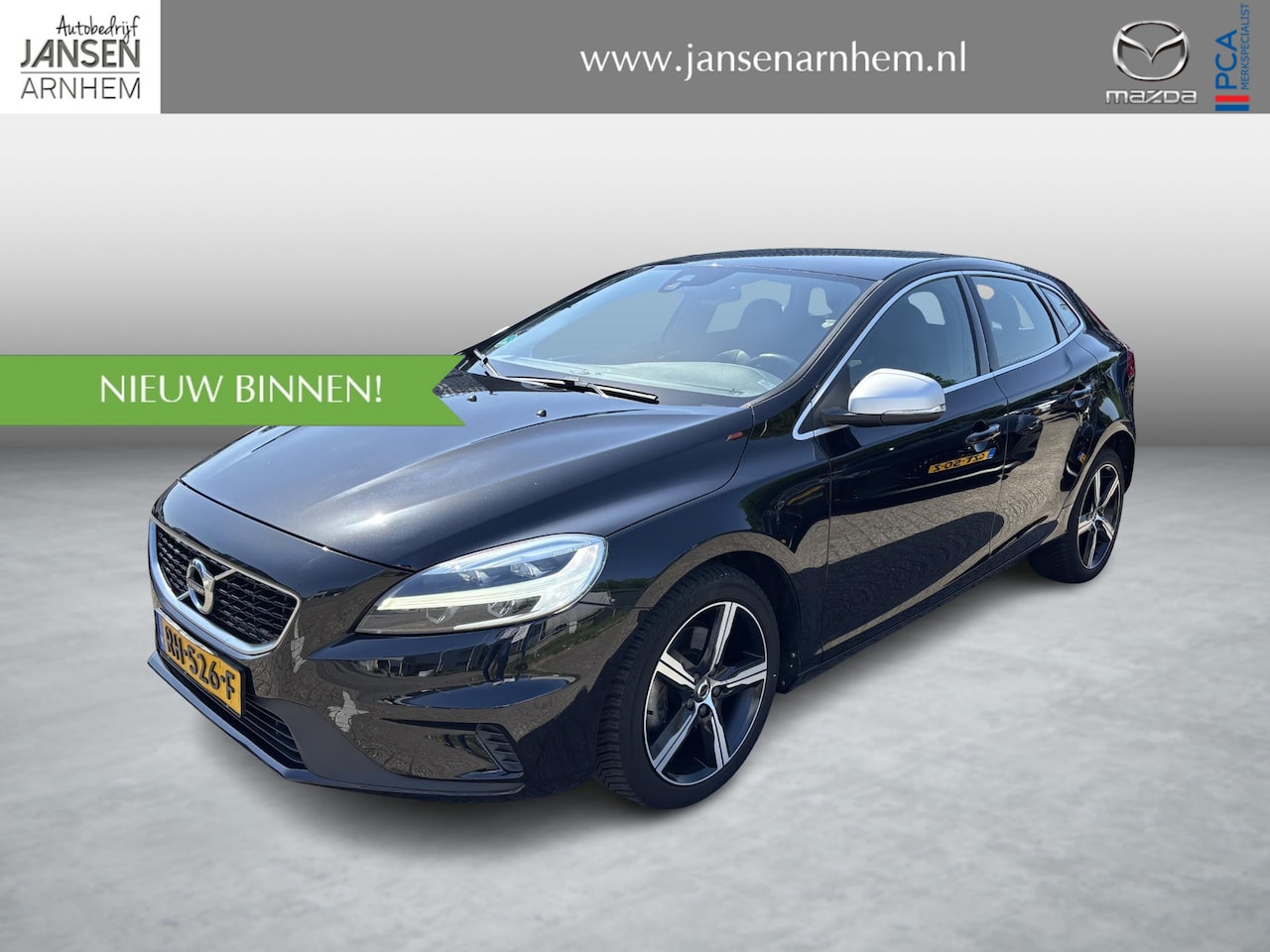 Volvo V40 - 2.0 T4 Business Sport 2.0 T4 190PK Business Sport , Trekhaak, Half Leder, Navi, Clima, Cruise, LMV 17 Inch, All - AutoWereld.nl