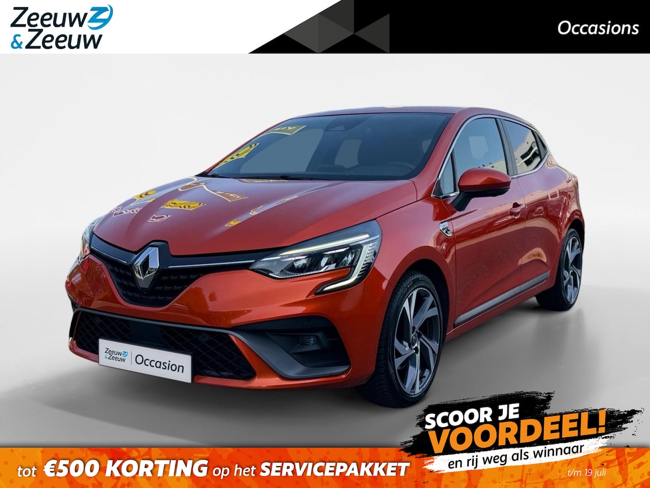 Renault Clio - 130PK TCe R.S. Line Automaat | 1e eigenaar | 360 Camera | 9,3" Navi | Climate Control | Ar - AutoWereld.nl
