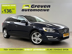 Volvo V60 - 2.4 D6 AWD Plug-In Hybrid Summum 280PK | Memory | Clima | Cruise | Navi | Trekhaak
