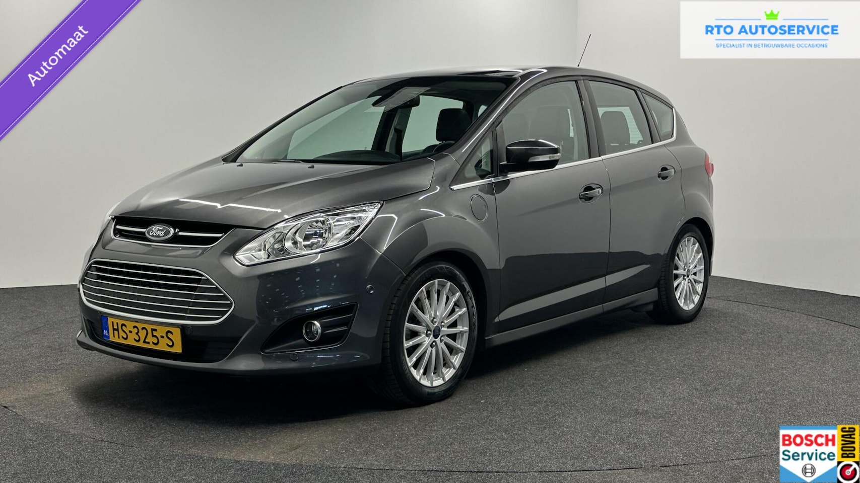Ford C-Max - 2.0 Plug-in Hybrid Titanium Plus LEER PANO CAMERA NAVI ECC CRUISE 89000 KM !! - AutoWereld.nl