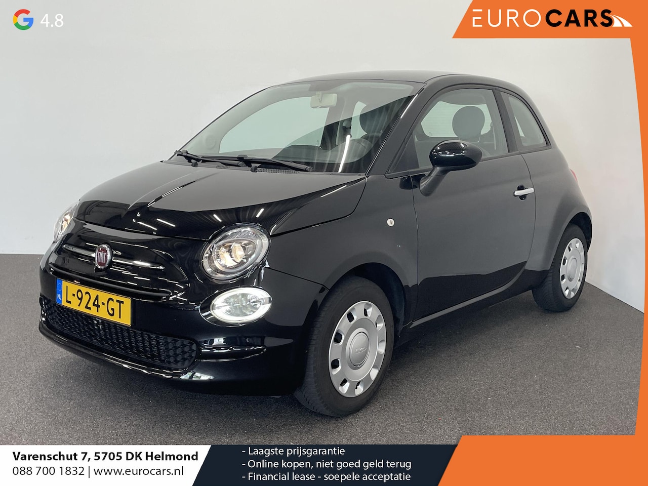 Fiat 500 - 1.2 Pop Automaat! Airco Radio CD - AutoWereld.nl