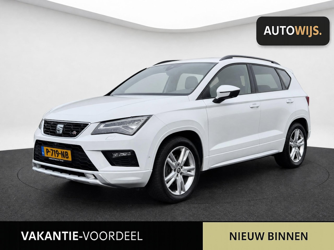 SEAT Ateca - 2.0 EcoTSI FR 4DRIVE|190PK|PANO|CAMERA|FR-PAKKET|ALCANTARA - AutoWereld.nl