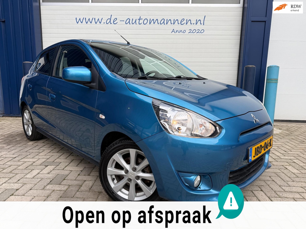 Mitsubishi Space Star - 1.2 Intense+ 80 pk 5-drs / AIRCO+ECC / 5-pers / AUDIO / LMV / APK 11-26 - AutoWereld.nl