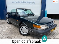 Saab 900 Cabrio - 2.0 ep Turbo 140pk / LEER / AIRCO / APK 10-27 / VOOR MEER INFO GRAAG BELLEN