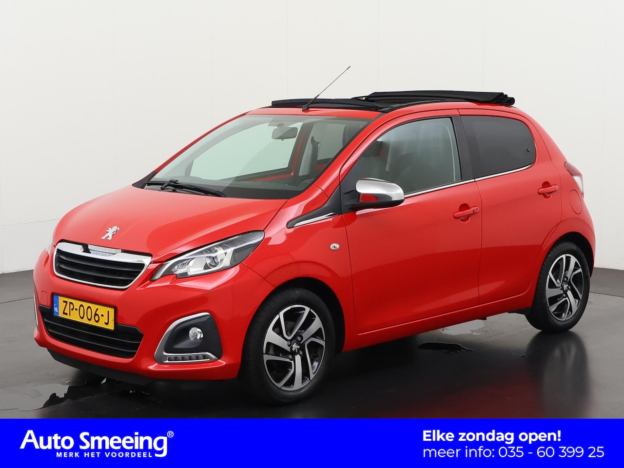 Peugeot 108 - 1.0 e-VTi Allure TOP! Automaat | Vouwdak | Camera | Navigatie | Zondag Open! - AutoWereld.nl