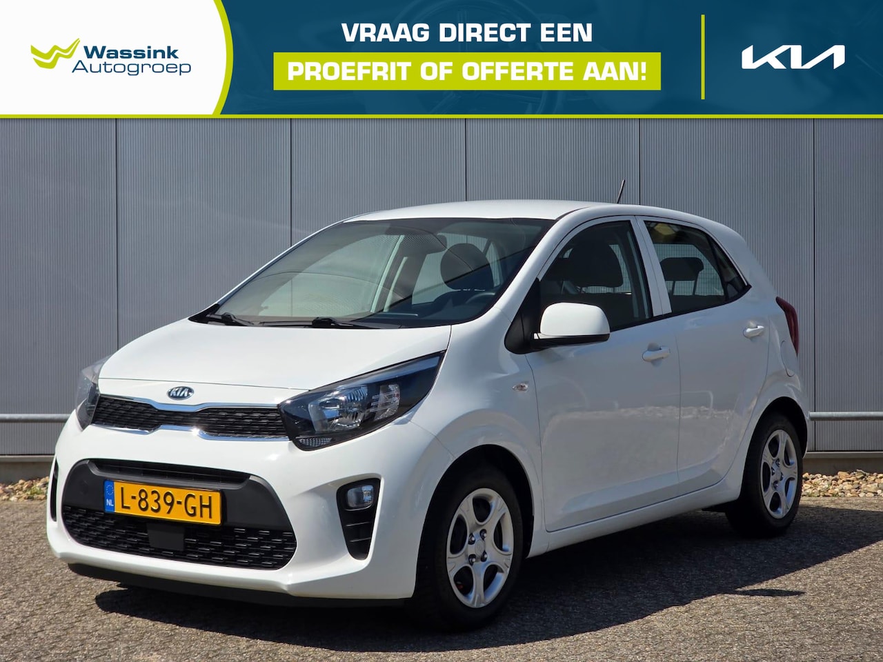 Kia Picanto - 1.0 DPi ComfortLine Automaat | Bluetooth | Airco | Cruise Control - AutoWereld.nl