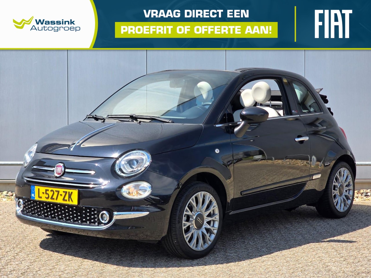 Fiat 500 C - 1.0 Hybrid Launch Edition Navigatie | Airco | Cruise Control - AutoWereld.nl