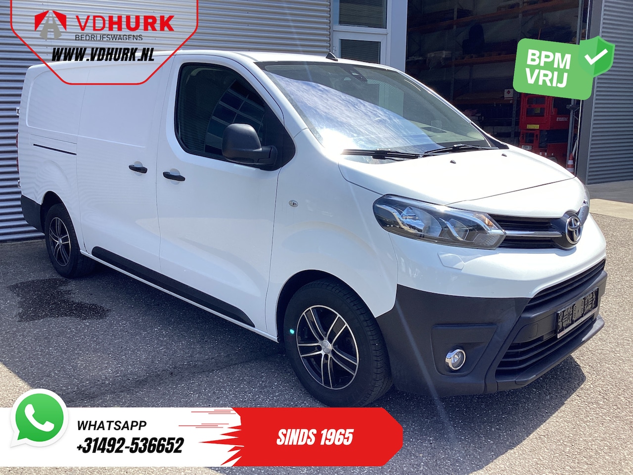 Toyota ProAce Worker - 2.0 125 pk L3 Adapt.Cruise/ Standkachel/ Head-up/ Stoelverw./ DB-Riem VV/ LMV/ PDC - AutoWereld.nl