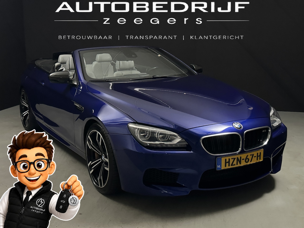 BMW 6-serie Cabrio - M6 Competition *Full Options*Automaat*Cabrio* - AutoWereld.nl